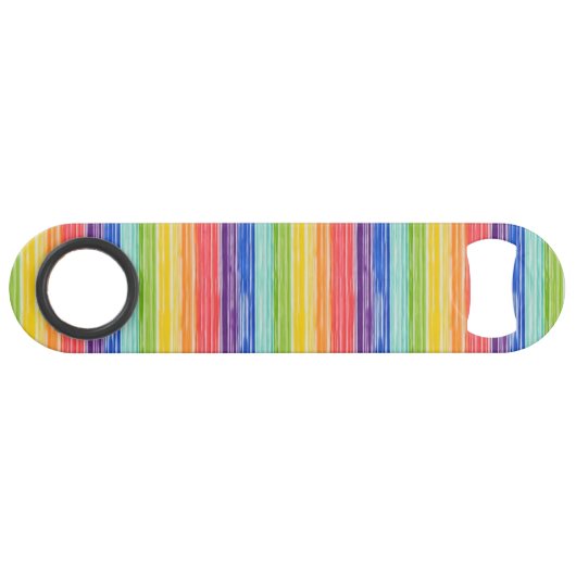 Bandes arc-en-ciel inondées (Dos Horizontal)
