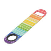 Bandes arc-en-ciel inondées (Devant angulaire)