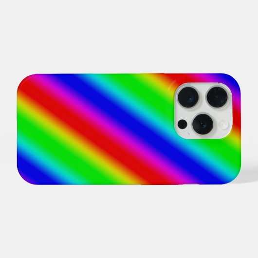 Bandes arc-en-ciel - Motif (Verso Horizontal)