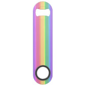 Bandes arc-en-ciel pastel (Dos)