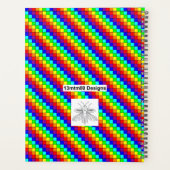 Bandes Arc-en-ciel - Planificateur (Dos)