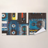 Bandes audio rétro (Serviette de bain)