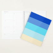 Bandes aux couleurs de l'océan (Devant avec enveloppe)