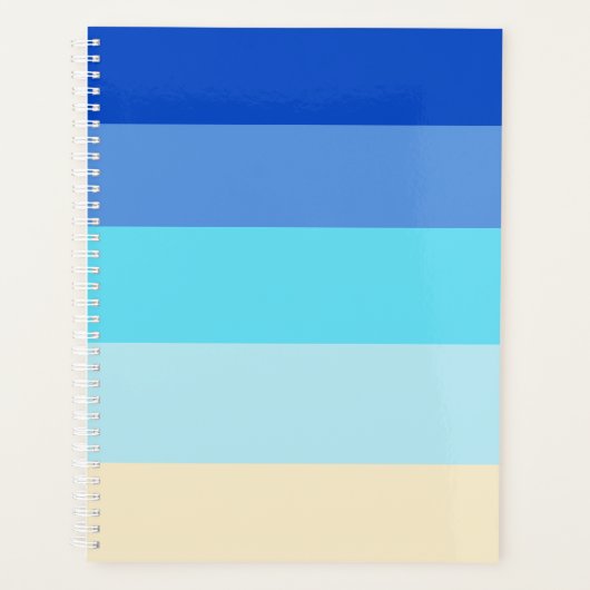 Bandes aux couleurs de l'océan (Devant)