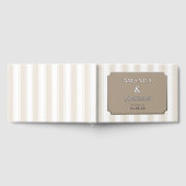 Bandes beige élégantes avec étoiles dorées (Complet)