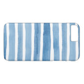 Bandes bleu aquarelle. Coque moderne. Nautical (Dos (Horizontal))