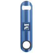 Bandes bleu monogramme (Devant)