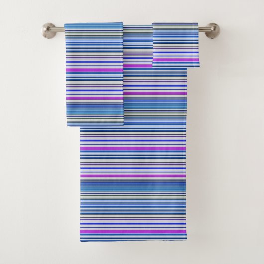 Bandes bleu violet mignonnes (En situation)