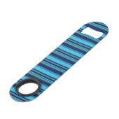 Bandes bleues et vertes (Devant angulaire)