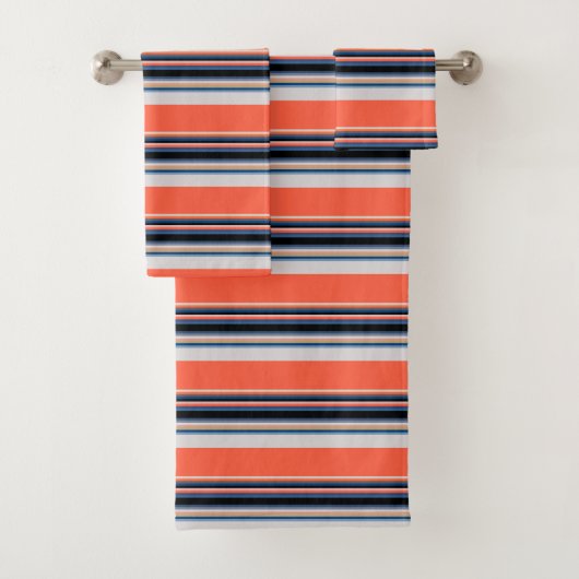 Bandes bleues orange (En situation)
