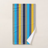 Bandes colorées (Serviette à main)
