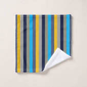 Bandes colorées (Gant de toilette)