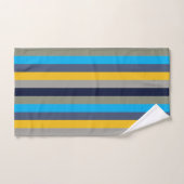 Bandes colorées (Serviette à main)