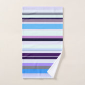 Bandes colorées (Serviette à main)