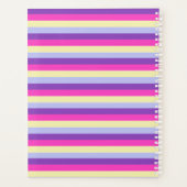 Bandes Colorées avec Monogramme en Script (Dos)