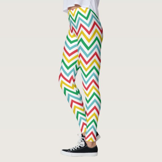 Bandes colorées Hip Hip Hop Leggings (Gauche)
