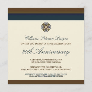 Bandes colorées Invitation d'événements d'entrepri