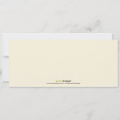 Bandes colorées Invitation d'événements d'entrepri (Dos)