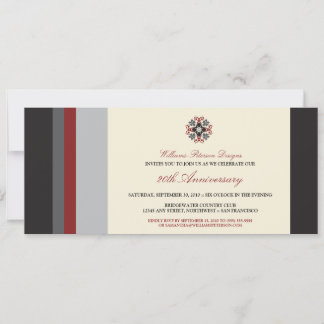 Bandes colorées Invitation d'événements d'entrepri