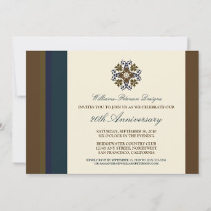 Bandes colorées Invitation d'événements d'entrepri