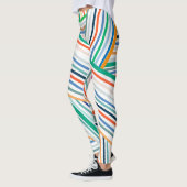 Bandes colorées Leggings (Gauche)