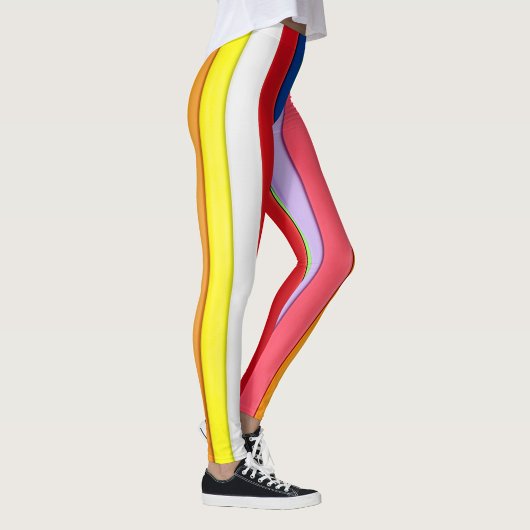 Bandes colorées Leggings