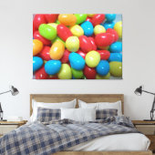 Bandes Colorées Toile étirée Impression (Insitu(Chambre))