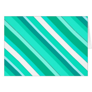 Bandes de bonbons en couches - turquoise et blanch