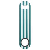 Bandes de bonbons turquoises et blanches (Devant)