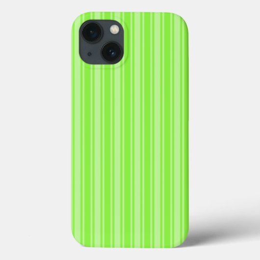 Bandes de bonbons vert citron Coque-Mate coque iph (Verso)