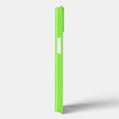 Bandes de bonbons vert citron Coque-Mate coque iph (Verso / Droite)
