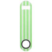 Bandes de bonbons vert et blanc de chaux (Devant)