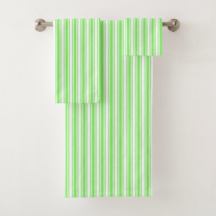 Bandes de bonbons vert et blanc de chaux