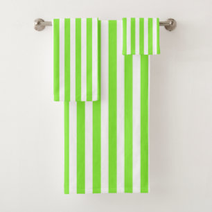 Bandes de bonbons vert et blanc de chaux