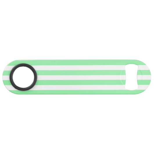 Bandes de bonbons vertes et blanches (Dos Horizontal)