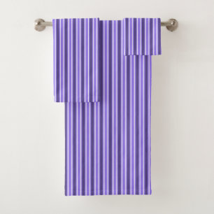 Bandes de bonbons violettes et blanches