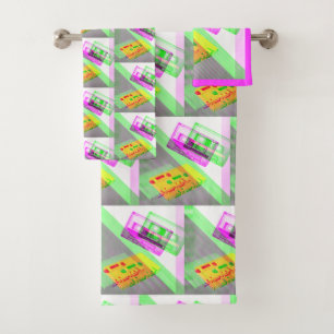 Bandes de cassettes Neon Retro