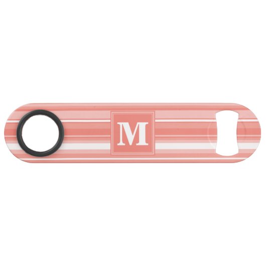 Bandes de corail monogramme (Devant (Horizontal))