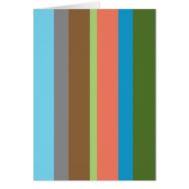 Bandes de couleurs chaudes (Devant)