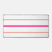 Bandes De Course cool Rose Orange Sur Blanc (Recto)