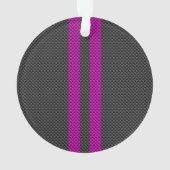 Bandes de course roses verticales en style fibre d (dos)