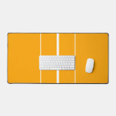 Bandes de course verticale jaune doré rétro (Clavier et souris)