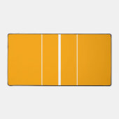 Bandes de course verticale jaune doré rétro (Recto)