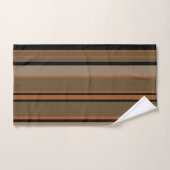 Bandes de cuivre noir et d'argile (Serviette à main)