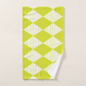Bandes de diamant vert (Serviette à main)