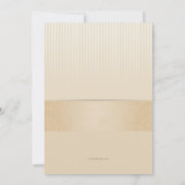 Bandes De Faire-part de mariage Or (Dos)