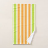 Bandes de fruits d'agrumes de citron vert et d'ora (Serviette à main)