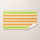 Bandes de fruits d'agrumes de citron vert et d'ora (Serviette à main)