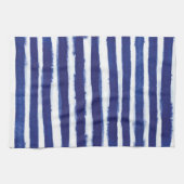 Bandes de marine aquarelle Cuisine Serviettes (Horizontal)