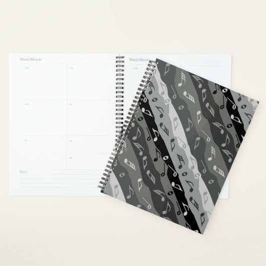 Bandes de notes de musique (Devant avec enveloppe)